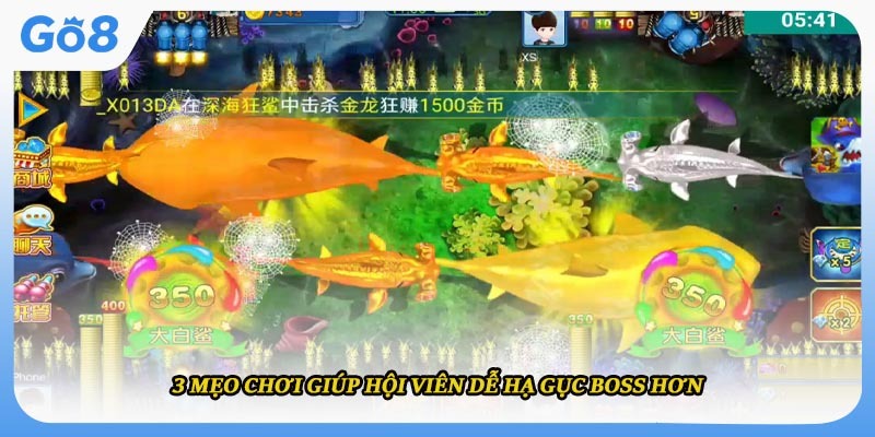 3 mẹo chơi giúp hội viên dễ hạ gục boss hơn