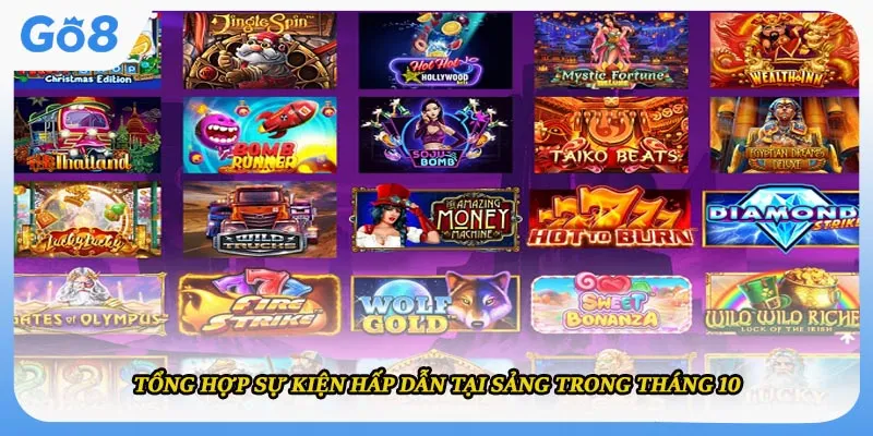 Tổng hợp sự kiện hấp dẫn tại sảng trong tháng 10